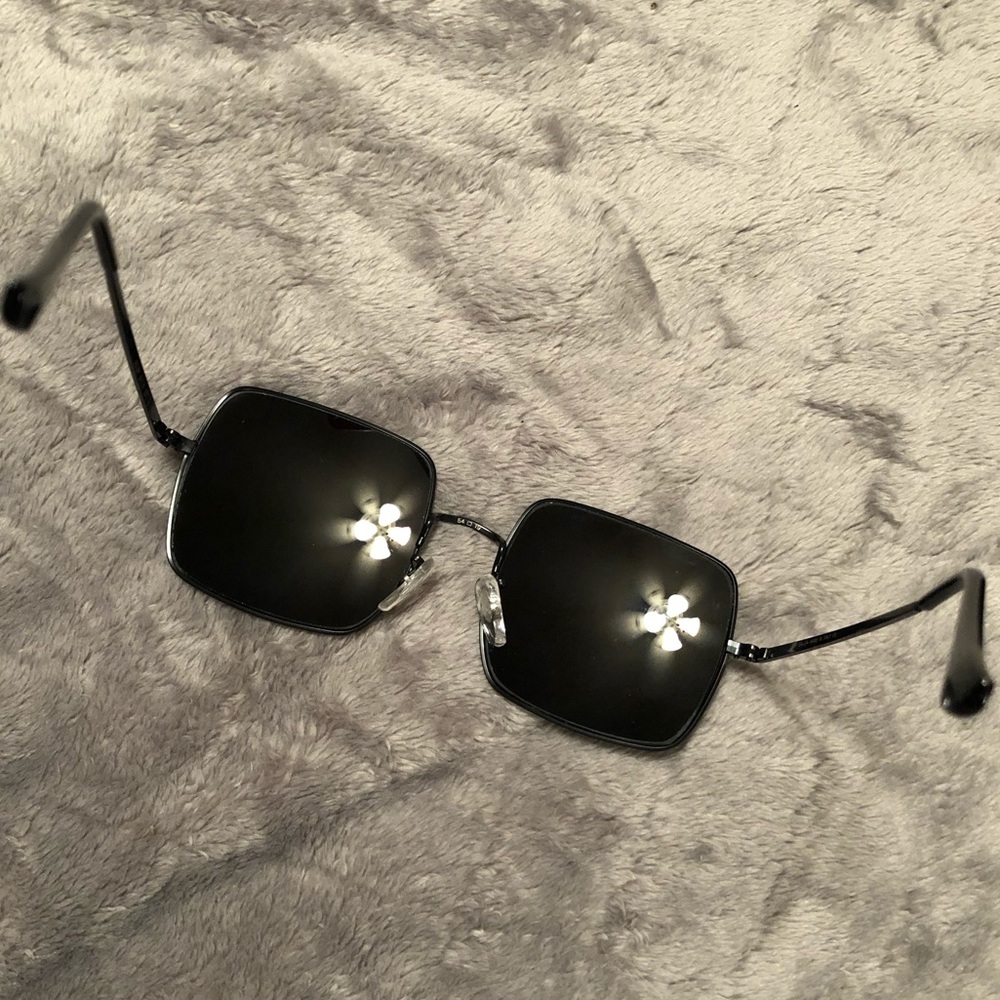 NWT Ray Bans Square G-15 black on black - Picture 6 of 8